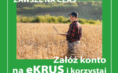 Załóż konto na portalu e-KRUS — załatwiaj sprawy bez wizyty w urzędzie!