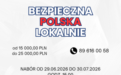 Nabór do programu „Bezpieczna Polska Lokalnie”