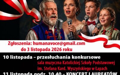 Zaproszenie do wzięcia udziału w II Ogólnopolskim Konkursie Wokalnym i Instrumentalnym „Patriotyczne Nuty Wolności”