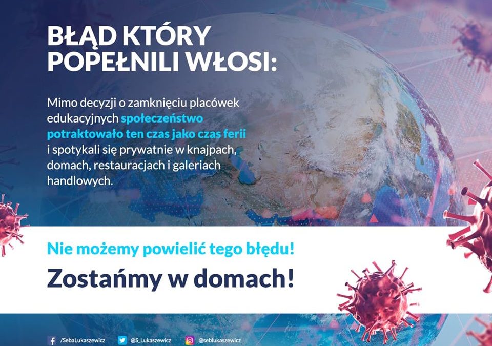 Zostańmy w domach!