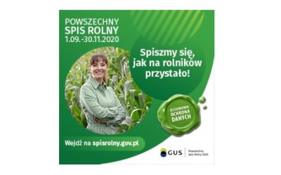 Jakie dane będą zbierane w Powszechnym Spisie Rolnym 2020? Czy już wiesz?