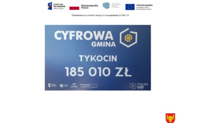 Informacja o dofinansowaniu w ramach projektu grantowego „Cyfrowa Gmina”