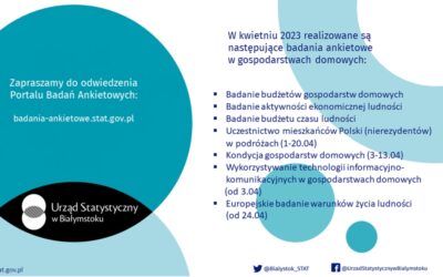 Badania ankietowe w gospodarstwach domowych