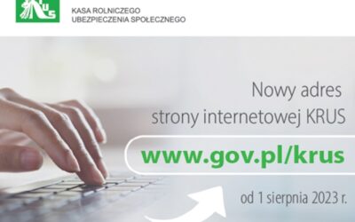 Nowy adres strony internetowej KRUS