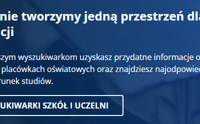 Nowa wyszukiwarka kierunków studiów