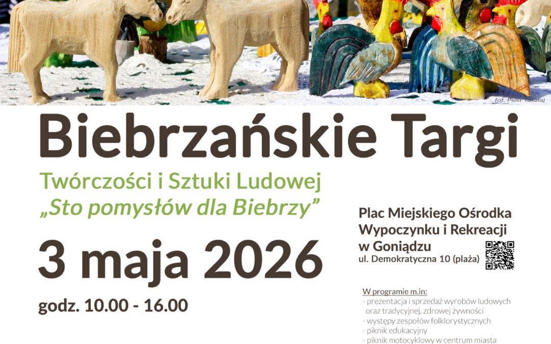 Zaproszenie na Biebrzańskie Targi Twórczości i Sztuki Ludowej